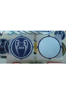 OFFICIAL BARCELONA UEFA CHAMPIONS LEAGUE 2015 WINNER PATCH