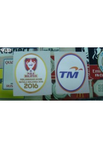 OFFICIAL PIALA MALAYSIA CUP FINAL 2016 + TM PATCHES