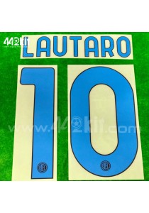 Official LAUTARO #10 Inter Milan Away 2020-21 PRINT