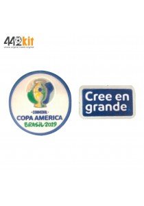 Official PLAYER ISSUE COPA AMERICA 2019 + Cree en Grande Patches 