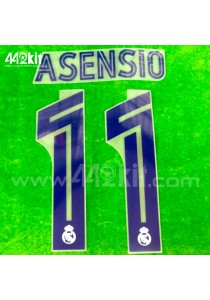 Official ASENSIO #11 Real Madrid CF Home 2020-21 PRINT