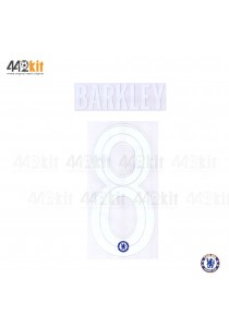 OFFICIAL BARKLEY #8 Chelsea Home CUP UCL 2019-20 PRINT 