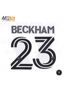 OFFICIAL BECKHAM #23 INTER MIAMI FC HOME 2020-21 PRINT