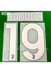 Official BONUCCI #19 Juventus FC Away 2020-21 PRINT 