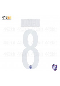 OFFICIAL DIOGO #8 JOHOR DARUL TAKZIM FC HOME MSL 2020 PRINT