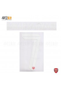 Official MKHITARYAN #7 Arsenal FC Home CUP 2019-20 PRINT 