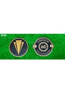 OFFICIAL PLAYER ISSUE GOLD CUP + CONCACAF 60 YEARS PATCHES