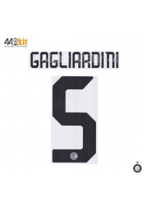 Official GAGLIARDINI #5 Inter Milan Away 2019-2020 PRINT 