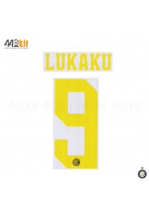 Official LUKAKU #9 Inter Milan 3rd 2019-2020 PRINT 