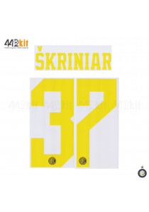 Official SKRINIAR #37 Inter Milan 3rd 2019-2020 PRINT 