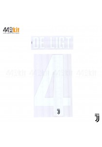 Official DE LIGT #4 Juventus FC Home 2019-2020 PRINT 