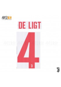 Official DE LIGT #4 Juventus FC Away 2019-2020 PRINT 