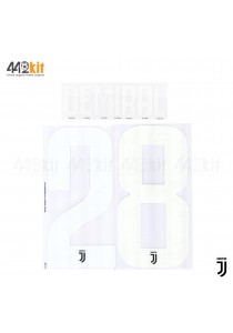 Official DEMIRAL #28 Juventus FC Home 2019-2020 PRINT 