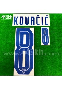 Official KOVACIC #8 CROATIA HNS Home 2020-21 PRINT 