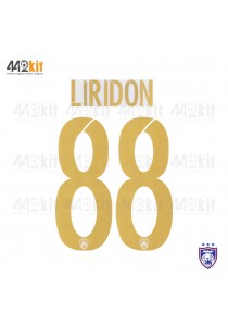 OFFICIAL LIRIDON #88 JOHOR DARUL TAKZIM FC AWAY MSL 2020 PRINT