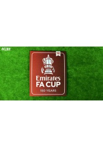 OFFICIAL THE EMIRATES FA CUP 150 YEARS 2021-22 WINNERS 12 PATCH