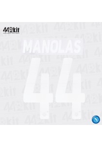 Official MANOLAS #44 SSC NAPOLI Home 2019-20 PRINT 