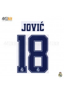 Official JOVIC' #18 Real Madrid CF 3rd 2019-20 PRINT 