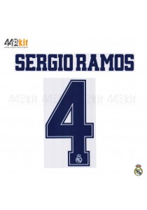 Official SERGIO RAMOS #4 Real Madrid CF 3rd 2019-20 PRINT 
