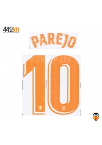 Official PAREJO #10 Valencia CF Away 2019-2020 PRINT 