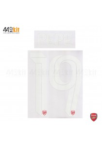 Official PEPE #19 Arsenal FC Home CUP 2019-20 PRINT 