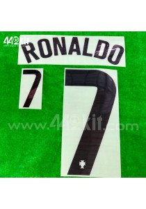 Official RONALDO #7 Portugal FPF Away 2020-21 PRINT