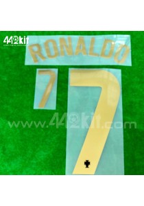 Official RONALDO #7 Portugal FPF Home 2020-21 PRINT 