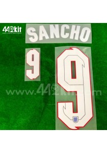 Official SANCHO #9 England Away 2020-21 PRINT