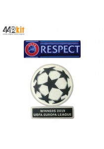 Official UEFA EUROPA LEAGUE WINNERS 2019 + RESPECT SENSCILIA Patch 