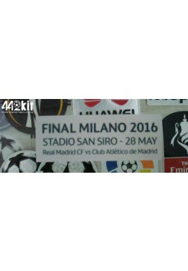 OFFICIAL UEFA CHAMPIONS LEAGUE FINAL MILANO 2016 MATCH DETAILS