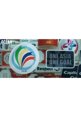 OFFICIAL AFC CUP 2017 + ONE ASIA ONE GOAL LICENSED PATCHES