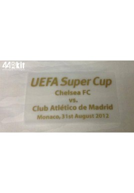 OFFICIAL UEFA SUPER CUP 2012 CHELSEA VS ATLETICO MADRID PU MATCH DETAILS