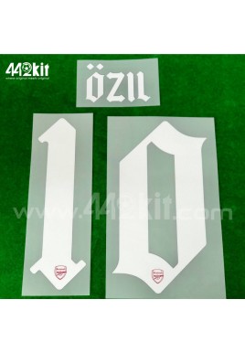 Official OZIL #10 Arsenal FC Home CUP 2020-21 PRINT 