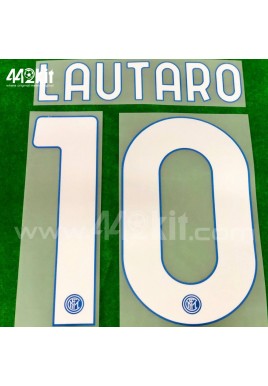 Official LAUTARO #10 Inter Milan Home 2020-21 PRINT 