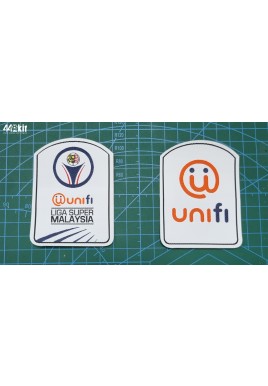 OFFICIAL UNIFI LIGA SUPER MALAYSIA 2018 + UNIFI WOVEN PATCH