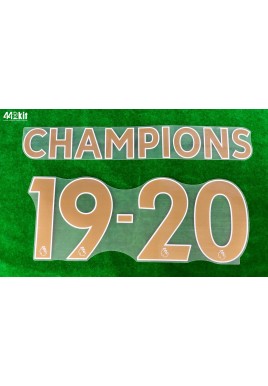 OFFICIAL CHAMPIONS #19-20 EPL GOLD PLAYER SIZE LIVERPOOL FC 2019-20 PRINT