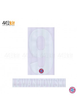 Official LEWANDOWSKI #9 FC Bayern Munich Home 2019-20 PU PRINT 
