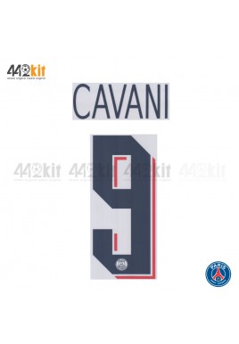 Official CAVANI #9 PSG 3rd UCL 2019-20 PRINT 