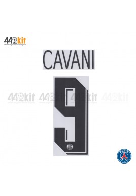 Official CAVANI #9 PSG Away UCL 2019-20 PRINT 