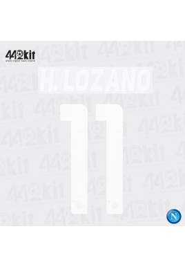 Official H.LOZANO #11 SSC NAPOLI Home 2019-20 PRINT 