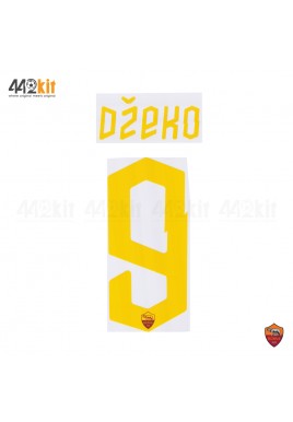 Official DZEKO #9 AS ROMA 3rd 2019-2020 PRINT 
