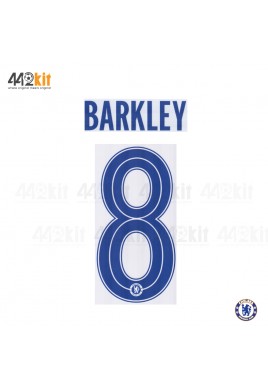 OFFICIAL BARKLEY #8 Chelsea Away CUP UCL 2019-20 PRINT 