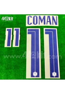 Official COMAN #11 France FFF Away 2020-21 PRINT 