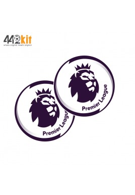 Official English Premier League EPL 2020-21 PLAYER SIZE WHITE Patches (1 pair) 