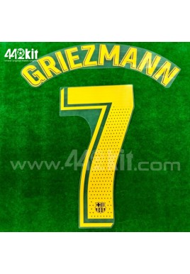 OFFICIAL PLAYER ISSUE GRIEZMANN #7 FC Barcelona Home 2020-21 PRINT