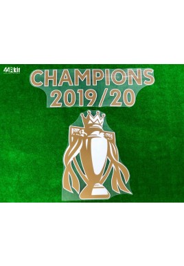 OFFICIAL CHAMPIONS 2019/20 + GOLD TROPHY LIVERPOOL FC PRINT