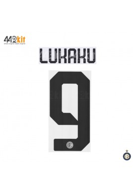 Official LUKAKU #9 Inter Milan Away 2019-2020 PRINT 