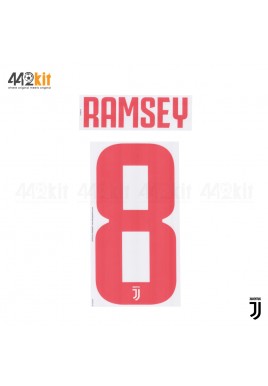 Official RAMSEY #8 Juventus FC Away 2019-2020 PRINT 