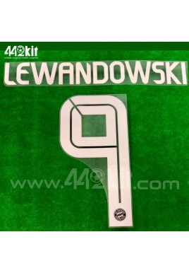 Official LEWANDOWSKI #9 FC Bayern Munich 3rd 2020-21 PU PRINT 