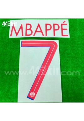Official MBAPPE #7 PSG Away UCL 2020-21 PRINT 